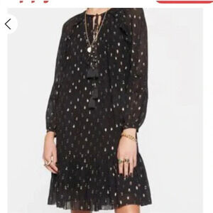 Rebecca Minkoff Charlize metallic mini dress